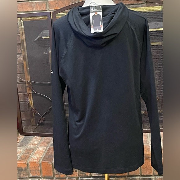 GAP Black Active Moisture Wicking Quick Dry Hoodie - Picture 3 of 5